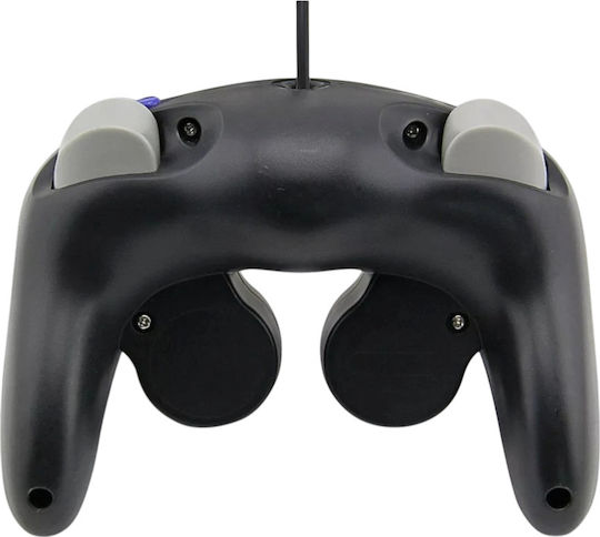 1-GAME067 Ενσύρματο Gamepad για GameCube / Wii U Μαύρο