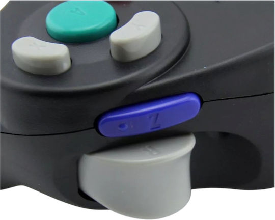 1-GAME067 Ενσύρματο Gamepad για GameCube / Wii U Μαύρο