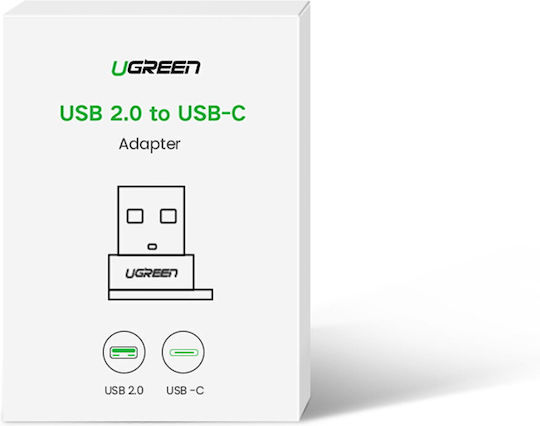 Ugreen Ugr50568 Konverter USB-C / USB-A männlich zu USB-C / USB-A weiblich 1Stück