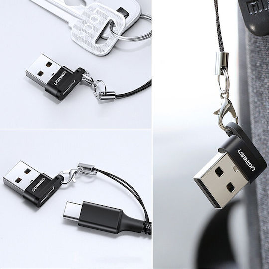 Ugreen Ugr50568 Konverter USB-C / USB-A männlich zu USB-C / USB-A weiblich 1Stück