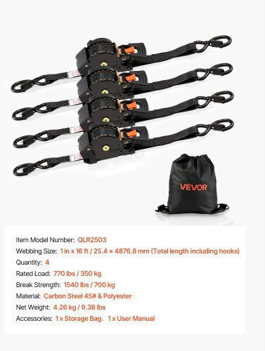 Vevor mit Ratsche 4Stück