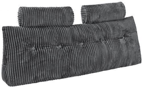 Vevor Fabric Gray Cushion for Bed Headboard 151x53cm