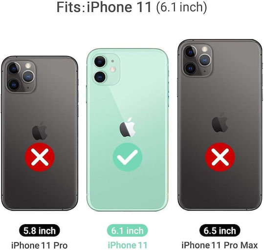 Back Cover Σιλικόνης / Πλαστικό Διάφανο (iPhone 11)