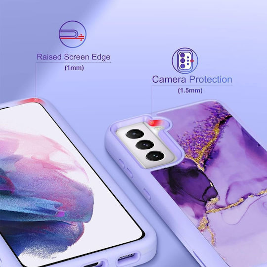 Back Cover Σιλικόνης Μωβ (Galaxy S21 5G)
