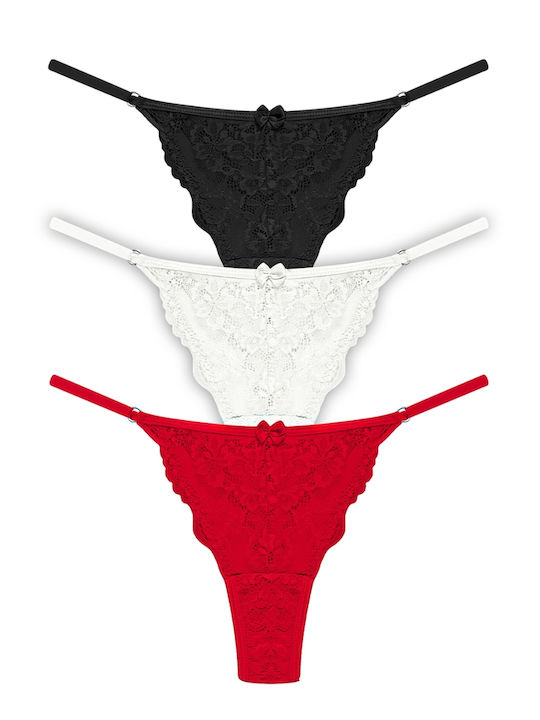 Дамско Прашка 3Pack Colorful