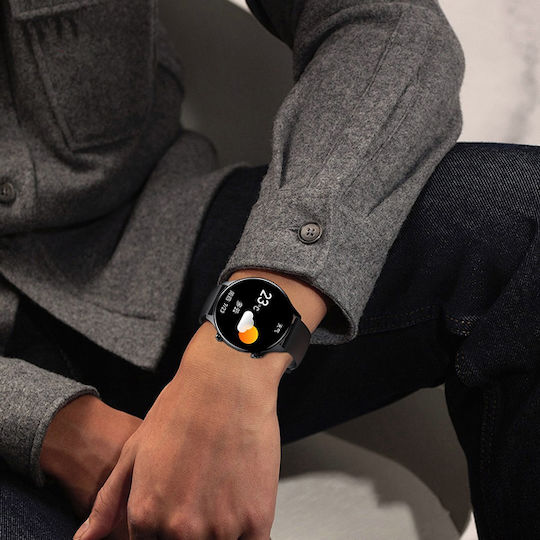 XO J14 Smartwatch with Heart Rate Monitor (Black)