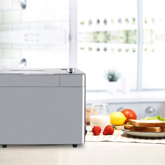 Dianomiki Mașină de pâine cu o putere de 550W și o capacitate de 900gr cu 25 programe
