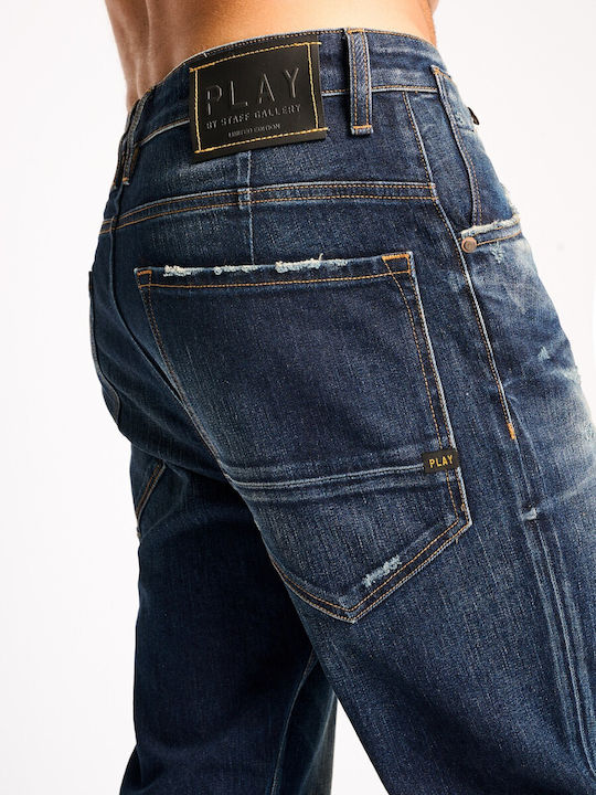 Bob Herren Jeanshose Marineblau