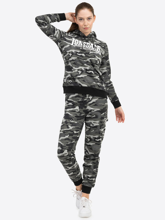 Collyhurst Παντελόνι Φόρμας Fleece Camo Grey