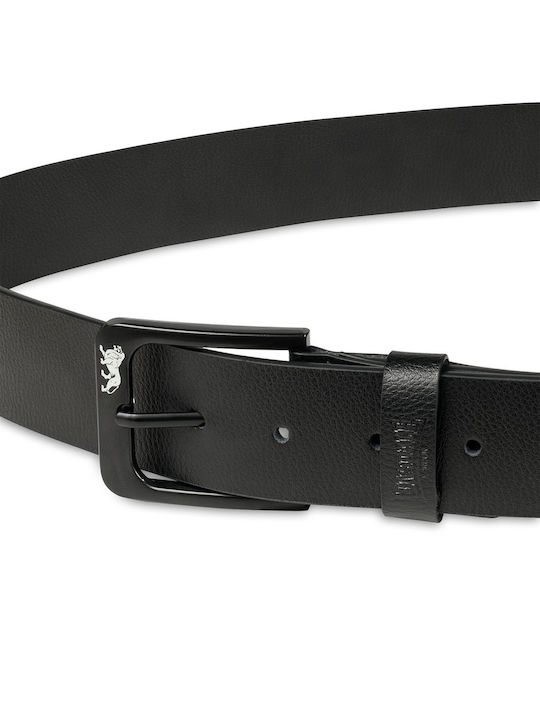 Coppull Herren Gürtel Leder Schwarz