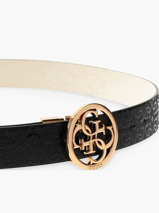 Leather Women's Black Belt