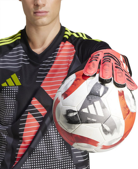 adidas Performance Pred Γάντια Τερματοφύλακα Ενηλίκων Μαύρα
