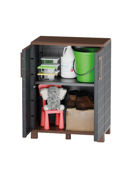 Double Door Wardrobe Portofino Plastic 68x37x90cm