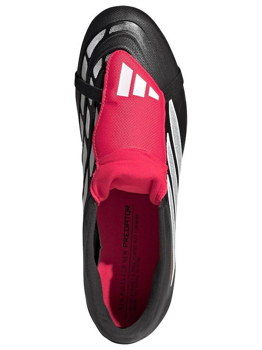 adidas Predator Club FG/MG Ποδοσφαιρικά Παπούτσια με Τάπες Μαύρα adidas Predator Club FG/MG Ποδοσφαιρικά Παπούτσια με Τάπες Μαύρα