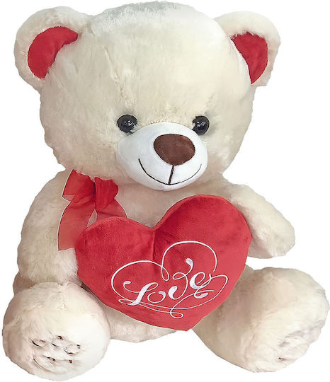ToyMarkt Plush Teddy Bear with Valentine's Day Heart for Ages 3+ 35 cm Miscellaneous Designs