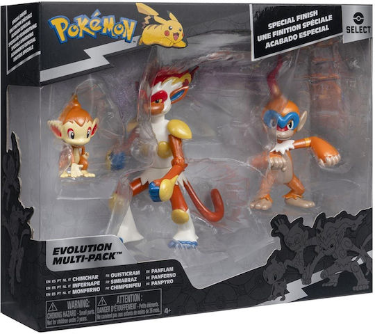 Jazwares Evolution Chimchar Pokemon