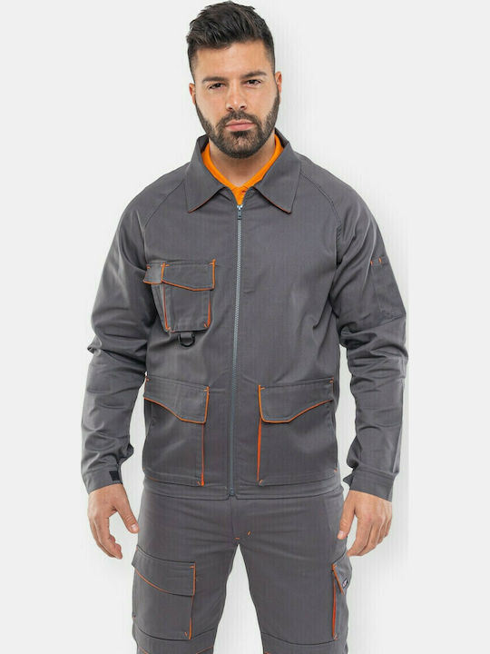 Axon Top Work Jacket Gray