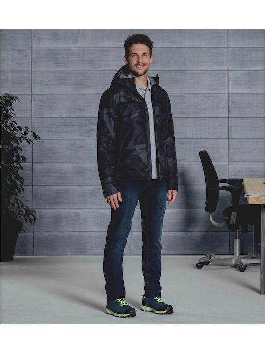 Wurth Start Up Work Jacket Hooded Black