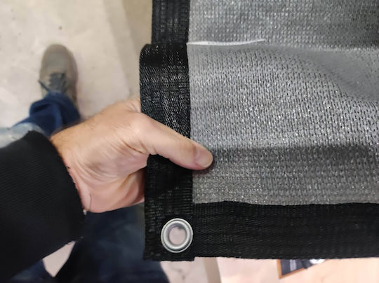 Plasă De Umbră Gri 3x4 270 Gr/m² Cu Cerc La Fiecare 50 Cm Dalimond Plasă De Umbră Gri 3x4 270 Gr/m² Cu Cerc La Fiecare 50 Cm Dalimond