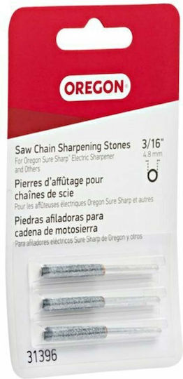 Oregon Grinding Stone with Shaft 4.8mm 3pcs 31396