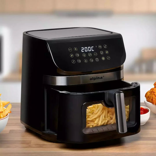 Alpina Air Fryer with Wi-Fi 9lt Black