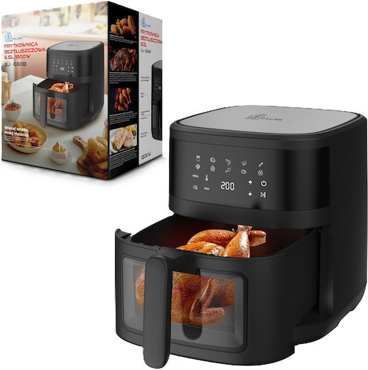 Extralink Air Fryer 6.5lt Black