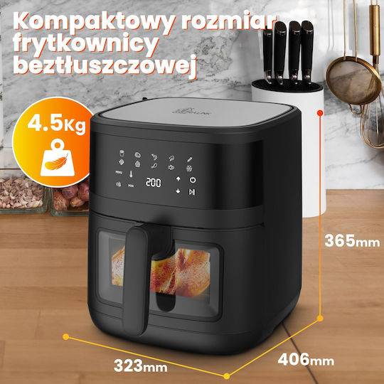 Extralink Air Fryer 6.5lt Black