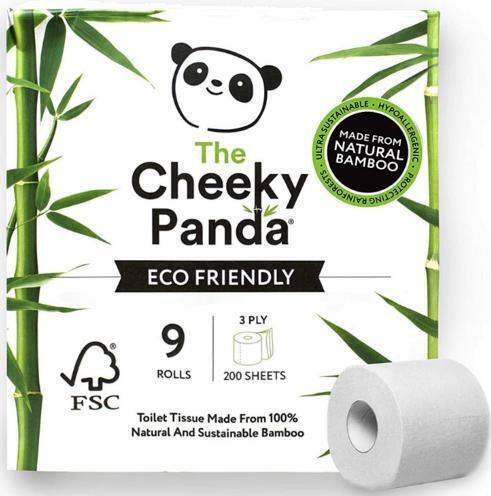 The Cheeky Panda Toilettenpapier 9 Rollen CHP00806