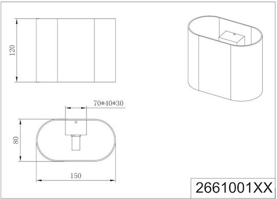 Trio Lighting 2661001 Trio Lighting 2661001