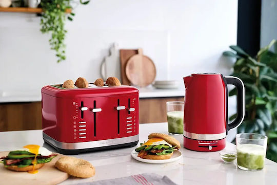 Kitchenaid Toaster 4 Schlitze 1960W Rot
