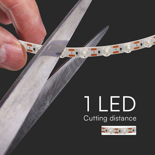 V-TAC LED Strip 24V Natural White Light 5m Type SMD2835