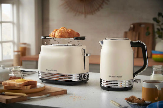 Russell Hobbs Prăjitoare De Pâine 2 Sloturi 930W Bej