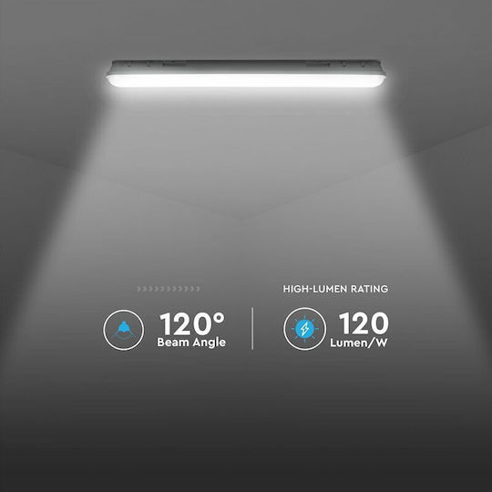 V-TAC Lumină Batten cu LED Integrat 36W 120buc