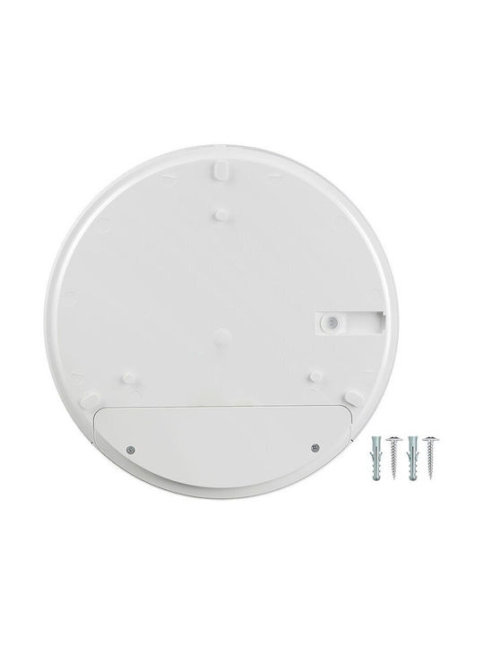 V-TAC Outdoor Ceiling Flush Mount with Integrated LED in White Color 23420