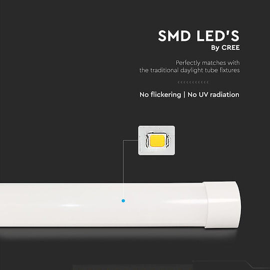 V-TAC Commercial Linear LED Ceiling Light 20W Natural White 60cm