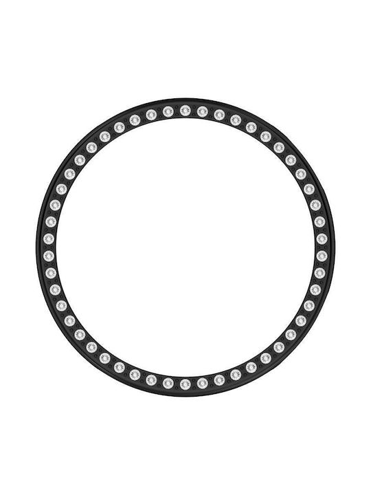 Protecție Husă Acoperire Unic Rând Diamante Xiaomi Watch S4 41mm Negru