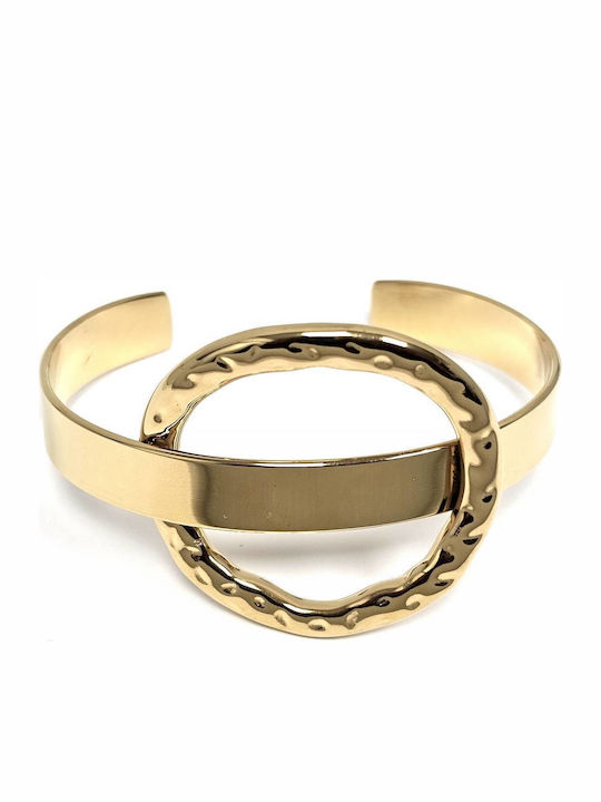 Karma Gifts Women's Steel Gold Plated Bracelet
