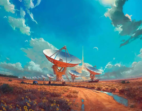 Board Game SETI Search for Extraterrestrial Civilizations for 1-4 Players 14+ Years Old (PL) Rebel