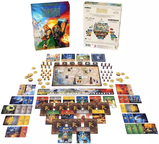 Board Game Lord of the Rings: The Duel for Middle-earth for 2 Players 10+ Years Old (PL) Rebel