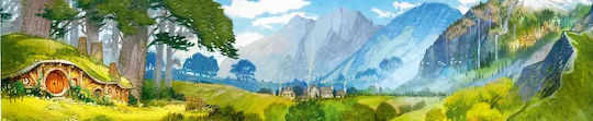 Board Game Lord of the Rings: The Duel for Middle-earth for 2 Players 10+ Years Old (PL) Rebel