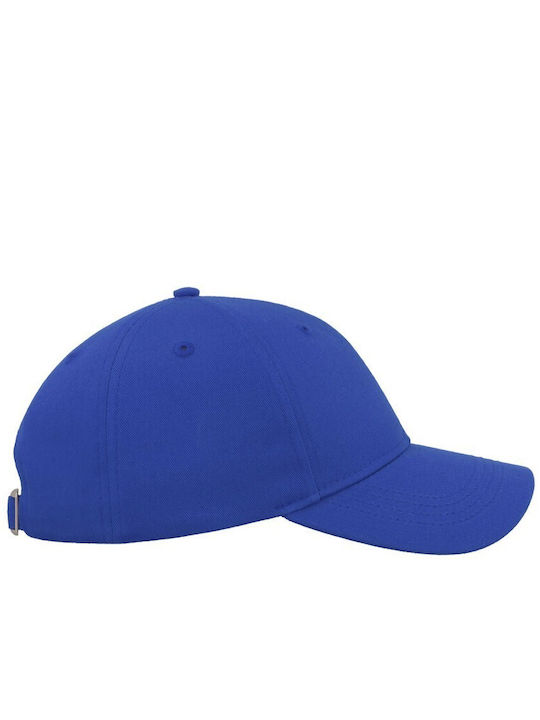 Atlantis Hit Cover Jockey Hat 100% Cotton 270g/m Royal Blue