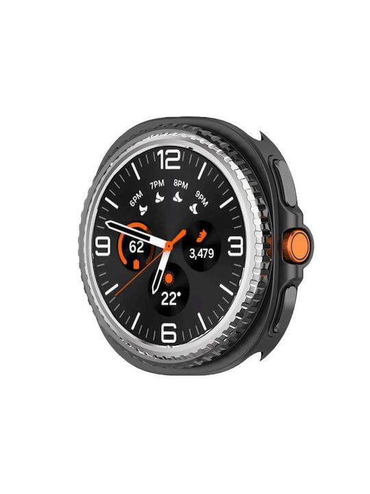 Metallic Protective Ring Samsung Galaxy Watch8 Classic 46mm Silver