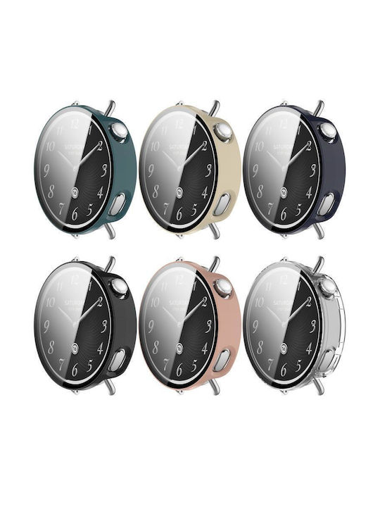 Протективен Калъф Ролой Xiaomi Watch S4 41mm Мембрана Бял