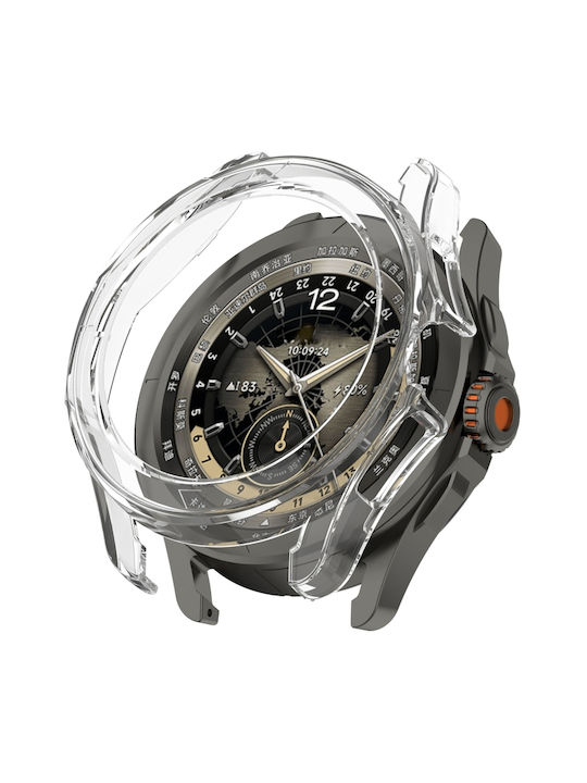 Husă Protectoare Acoperire Metalizată Xiaomi Watch S4 Sport Transparentă