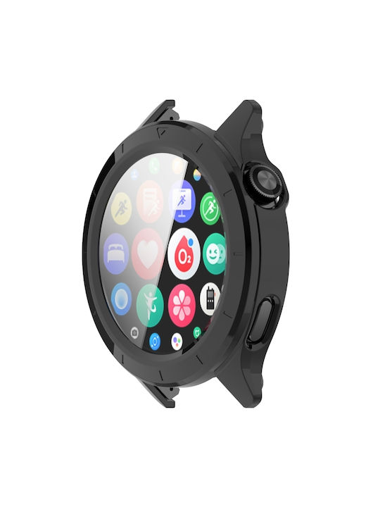 Schwarze Schutz Hülle Für Xiaomi Watch S4 Mit Eingebautem Bildschirm Schutz