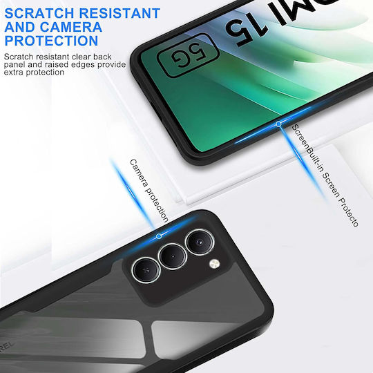 Techsuit ColorVerse 360 Vollschutz Transparent (Redmi 15)