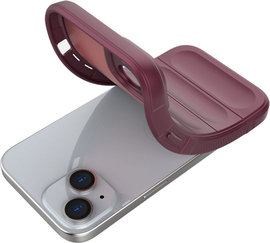 Techsuit Magic Umschlag Rückseite Transparent (iPhone 15 Plus / 16 Plus)
