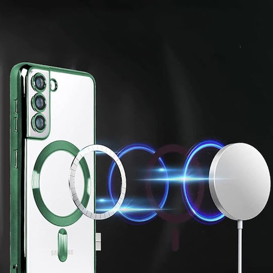 Techsuit Luxury Crystal Umschlag Rückseite Transparent (Galaxy A17)