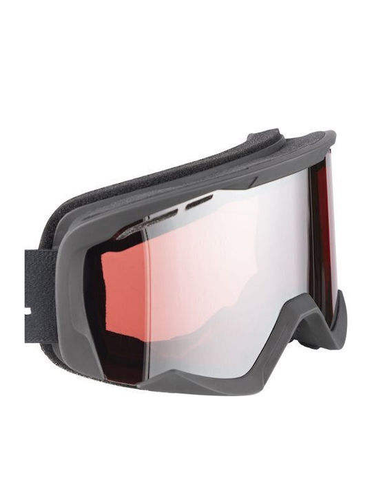 Rossignol Spiral Ski & Snowboard Goggles Kids Black with Lens in Black Color