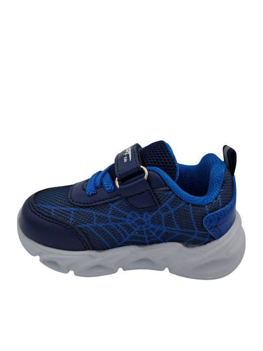 Παιδικά Sneakers με Φωτάκια Μπλε
